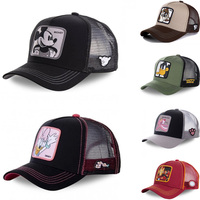 Nowy marka smok Anime Daisy Mickey Snapback bawełniana czapka baseballowa mężczyźni kobiety Hip-Hop tata czapka z siateczką czapka typu Trucker Dropshipping